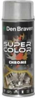 400ml Spray Paint Silver Chrome Effect Glossy Metallic Finish