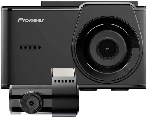 Pioneer VREC H520DC Car DVR Camera Set 1440P with 3" Screen Wi-Fi GPS & Rear Camera