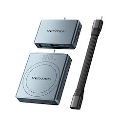Vention Ma Portable Plug & Play Cable-free Nvme Enclosure + 3500mah Pb Tz-kpxh0 Vention Ma Portable Plug & Play Cable-free Nvme Enclosure + 3500mah Pb Tz-kpxh0