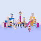 Pop Mart Miniatur-Spaßspielzeug (Verschiedene Designs/Sortimente von Designs) 1 Stk