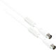 Good Connections Cablu De Antenă Coaxial De Sex Masculin - Coaxial De Sex Feminin Alb 1.5m S-PAK015 1 Bucată