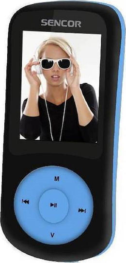 Sencor MP4 Player 8GB with LCD TFT 1.8" Screen Black SFP 5870 MP4