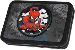 Marvel Pencil Case Filled Black Marvel Pencil Case Filled Black