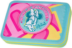 Disney Minnie Filled Pink Pencil Case