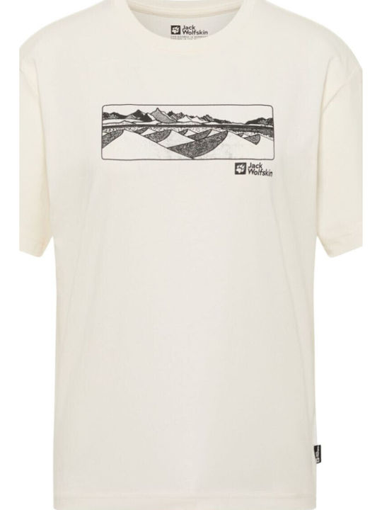 Tricou Damă Drumeție Alb