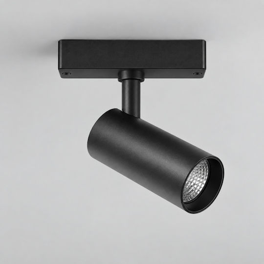 Fan Europe Spot Led Alb Cald Cu Culoare Neagră