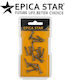 Epica Star Galvanized Wood Bolts with Diameter M5 and Length 50mm 6 Pieces
