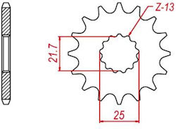 JT Sprockets Front Sprocket for Suzuki V-Strom 650 JT Sprockets Front Sprocket for Suzuki V-Strom 650