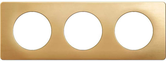 Legrand Wechselrahmen Celiane 3 Positionen Bronze Satin