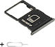 Tavă SIM Motorola Razr Fold Cu Cheie SIM Inclusă Negru Pantone Blackened Blue