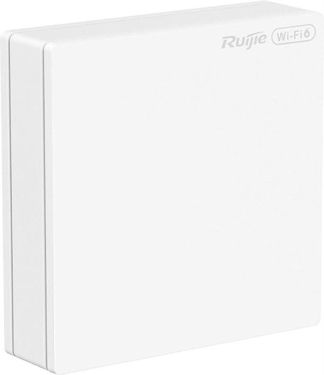 Ruijie RG-RAP62 Wand Lite Zugangspunkt mit Mesh Wi-Fi 6 Einzelner Bausatz Weiß