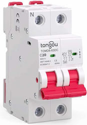 Tongou Întrerupător Automat CC 40A CA Bipolar Tomd6-63 Tongou Întrerupător Automat CC 40A CA Bipolar Tomd6-63