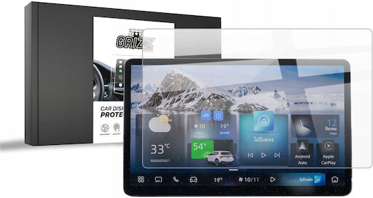 Grizzglass Car Display Protection Ceramic Film Mg S5 EV 12 8'' 2025