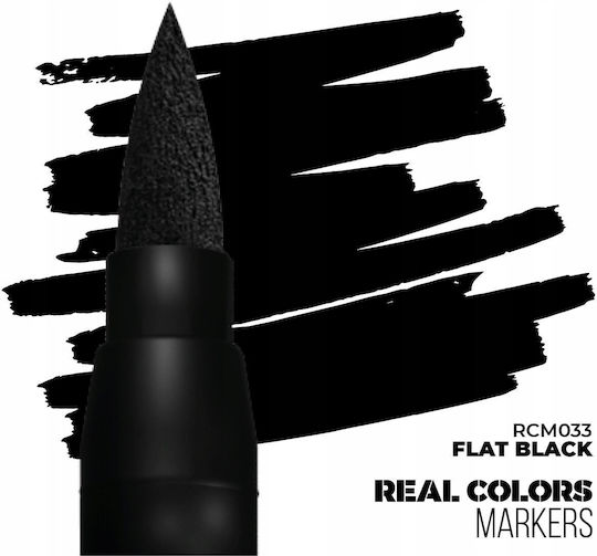 AK Interactive Acryl Marker Flat Schwarz