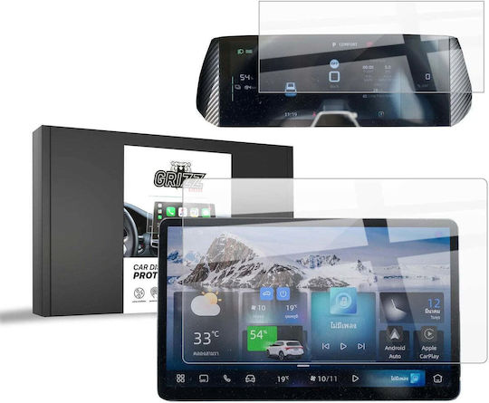 Grizzglass Car Screen Protector Mg S5 EV 12 8" 2025 Ceramic Film 2 in 1