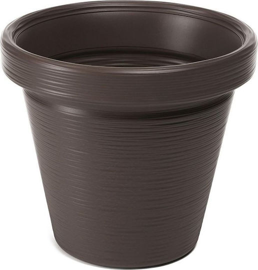 Lamela Kunststoff Blumentopf mit Untersetzer 55x55x48cm
