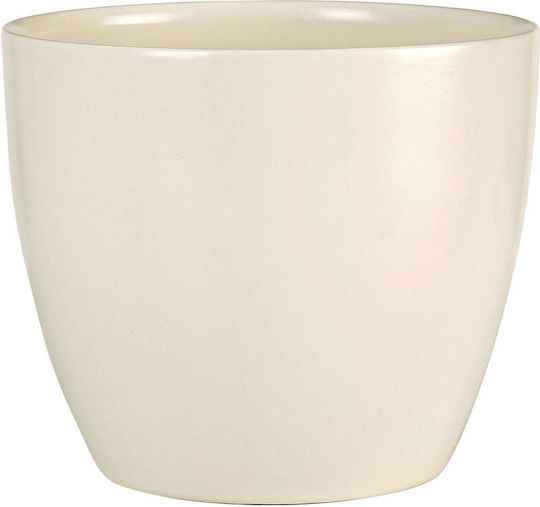 Scheurich Keramik Blumentopf Creme 33x33cm Scheurich Keramik Blumentopf Creme 33x33cm