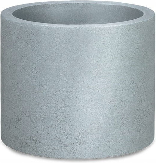 Lumarko Γλάστρα Πλαστική Stony Grey 30x30εκ.