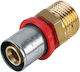 Tdm Brass Pressed Adapter Art 1630 20x½ I