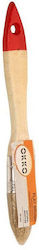 Okko Flat Brush Red Tip Okko 1in