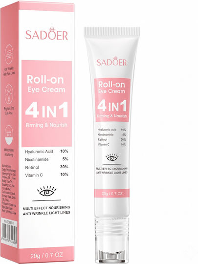 4-in-1 Roll-on Gesichts- & Augenmasken 20gr
