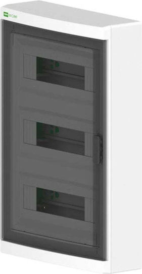 Elektro Plast Ηλεκτρολογικός Πίνακας Επιτοίχιος, 3 Σειρών, 12 Στοιχείων