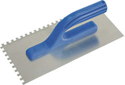 Mega Gletieră Inox Dințată cu Mâner Plastic