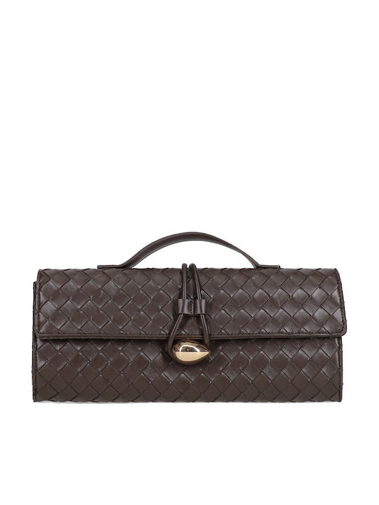 Migato Knitted Women's Envelope Brown