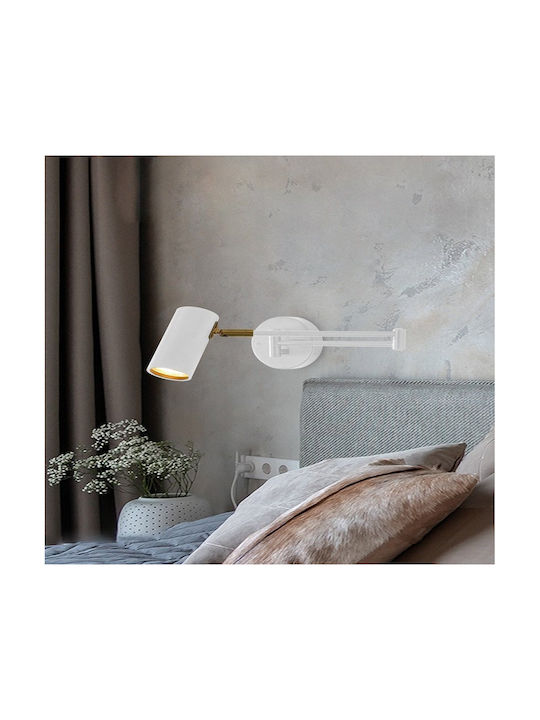 Domoletti Wandleuchte mit Integrierte LED und Natürliches Weiß Licht 80x120x25cm