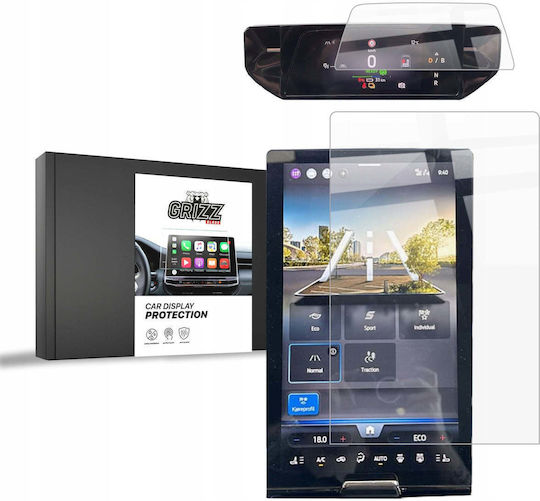 Grizzglass Ceramic Membrane Cardisplay Protection Ford Capri 14 6'' 2025-2026 2in1 Grz19650