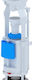 Alca Plast Metal Flush Button Bottom Mechanism 3/6l