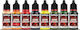 Acrylicos Vallejo Modellbau-Farben Orcs & Goblins 18ml 8 Stück