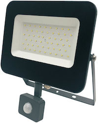 Standart Wasserdichter LED Flutlichter 50W Natürliches Weiß mit Bewegungssensor IP65 Standart Wasserdichter LED Flutlichter 50W Natürliches Weiß mit Bewegungssensor IP65