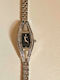 Women's Watch Battery with Stainless Steel Bracelet Silver/Black