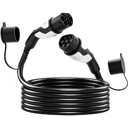 Cablu de Încărcare EV Tip 2 11 kW 16 A Mod 3 Trifazat 5 m – Cablu de Extensie pentru Mașini Electrice și Hibride Plug-in Cablu de Încărcare EV Tip 2 11 kW 16 A Mod 3 Trifazat 5 m – Cablu de Extensie pentru Mașini Electrice și Hibride Plug-in