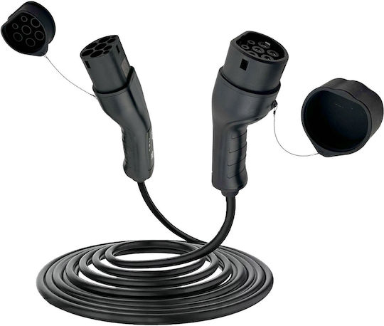 InLine Кабел за зареждане на електрически автомобил 11 Kw Type 2 Трифазен 2,5 M