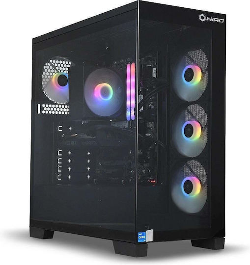 Hiro Aurora Gaming Desktop PC (Ultra 7-265F/32GB DDR5/1.0TB SSD/GeForce RTX 5060/W11 Home)