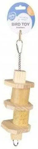 Duvo Plus Brainy Bamboo Bird Toy 7.6x7.6x30.5cm