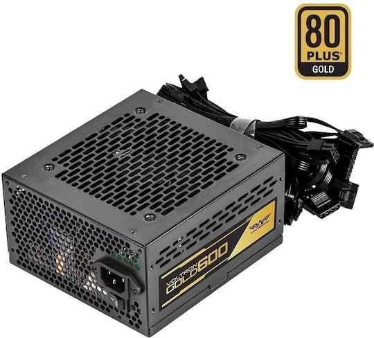 Armaggeddon Voltron Gold 600 rev. 2.31 600W Μαύρο Τροφοδοτικό Υπολογιστή Semi Modular 80 Plus Gold