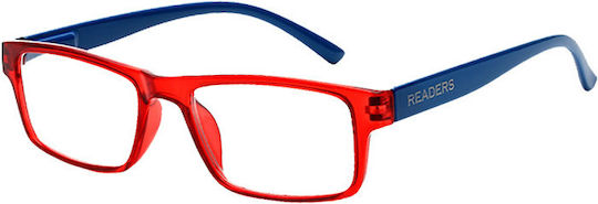 Readers Lesebrillen +1.75 in Rote Farbe RD193