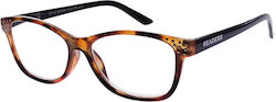 Readers Reading Glasses +1.00 In Brown Colour R...
