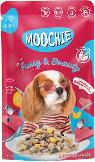 Moochie Moochie Nasses Hundefutter mit Fisch und Kürbis ohne Getreide 85g