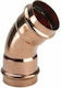 Viega Γωνία 45° Δύο Φλάντζες 18mm 292 416