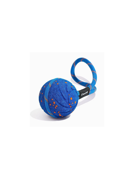 Cheerble Stoff Kugel Hundespielzeug 86cm Blau 1 Stück