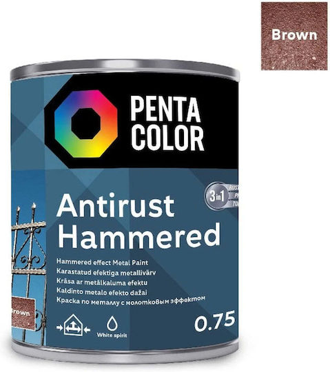 Pentacolor Corrosion Inhibitor Solvent 0.75lt Brown Wrought Wrought