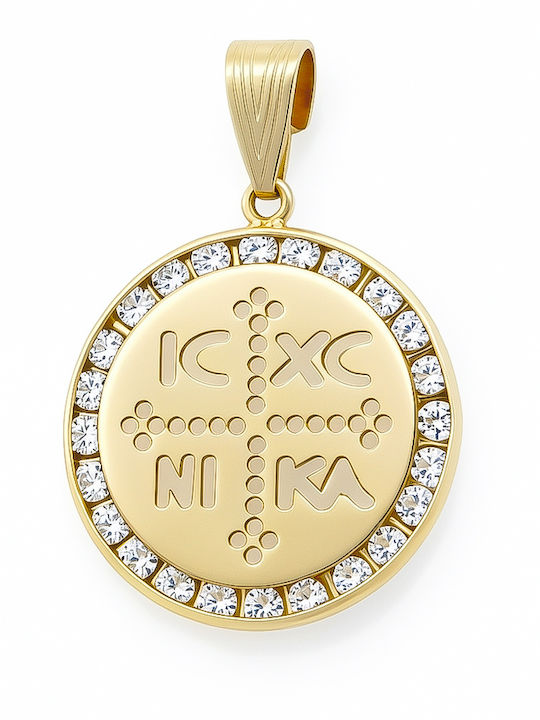 Daskalakis Kinder Amulette Daskalakis Konstantin-Münze aus Gold 14K 56713