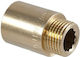 TDM brass Male Brass Pipe Connection 1/2" 50.8mm