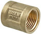 Tdm Brass Muff 1 1/2 V V