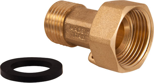 TDM brass Male Brass Pipe Connection 1/2" 50.8mm