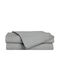 Das Home 5452 Super-Double Fitted Bed Sheet 160x200+35cm Grey